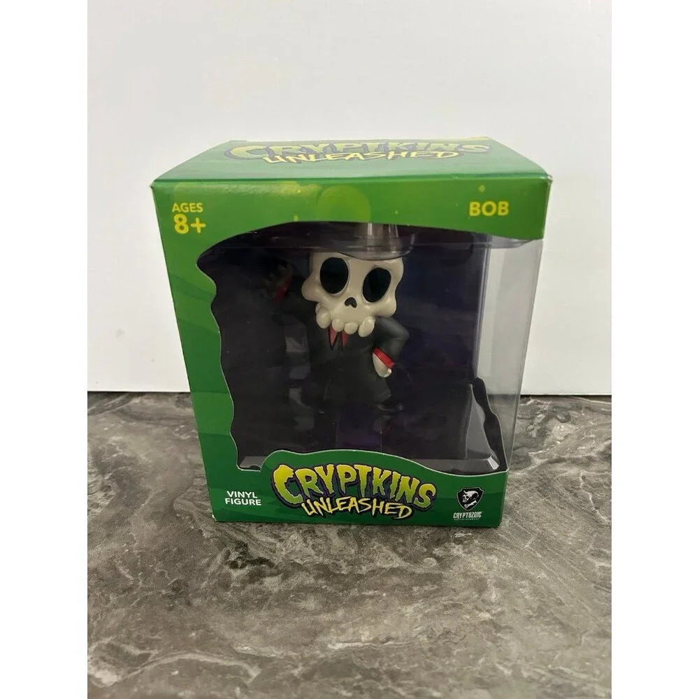 Golden Bob Cryptkins Unleashed Vinyl Figure Cryptozoic
